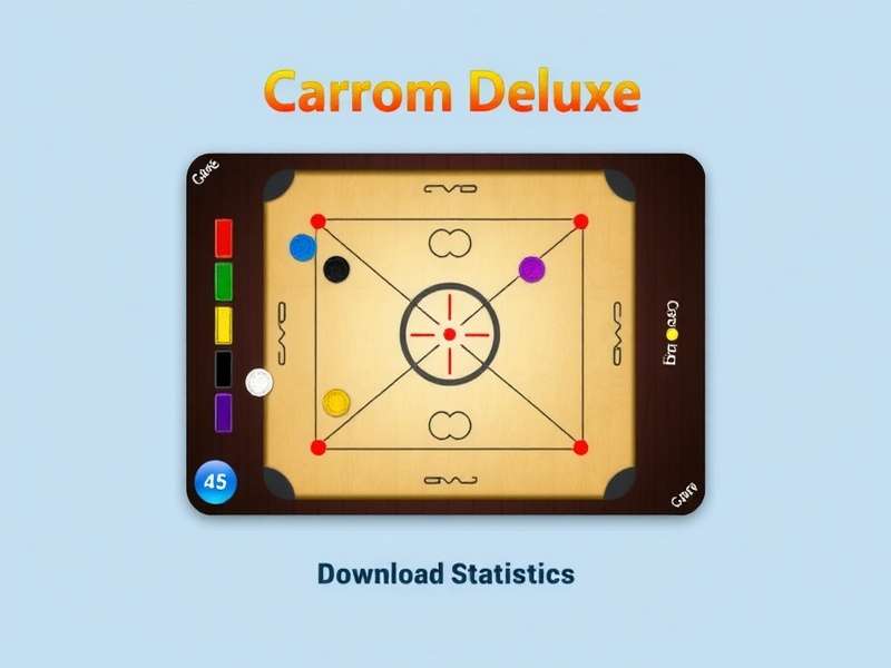 Carrom Deluxe Download Statistics
